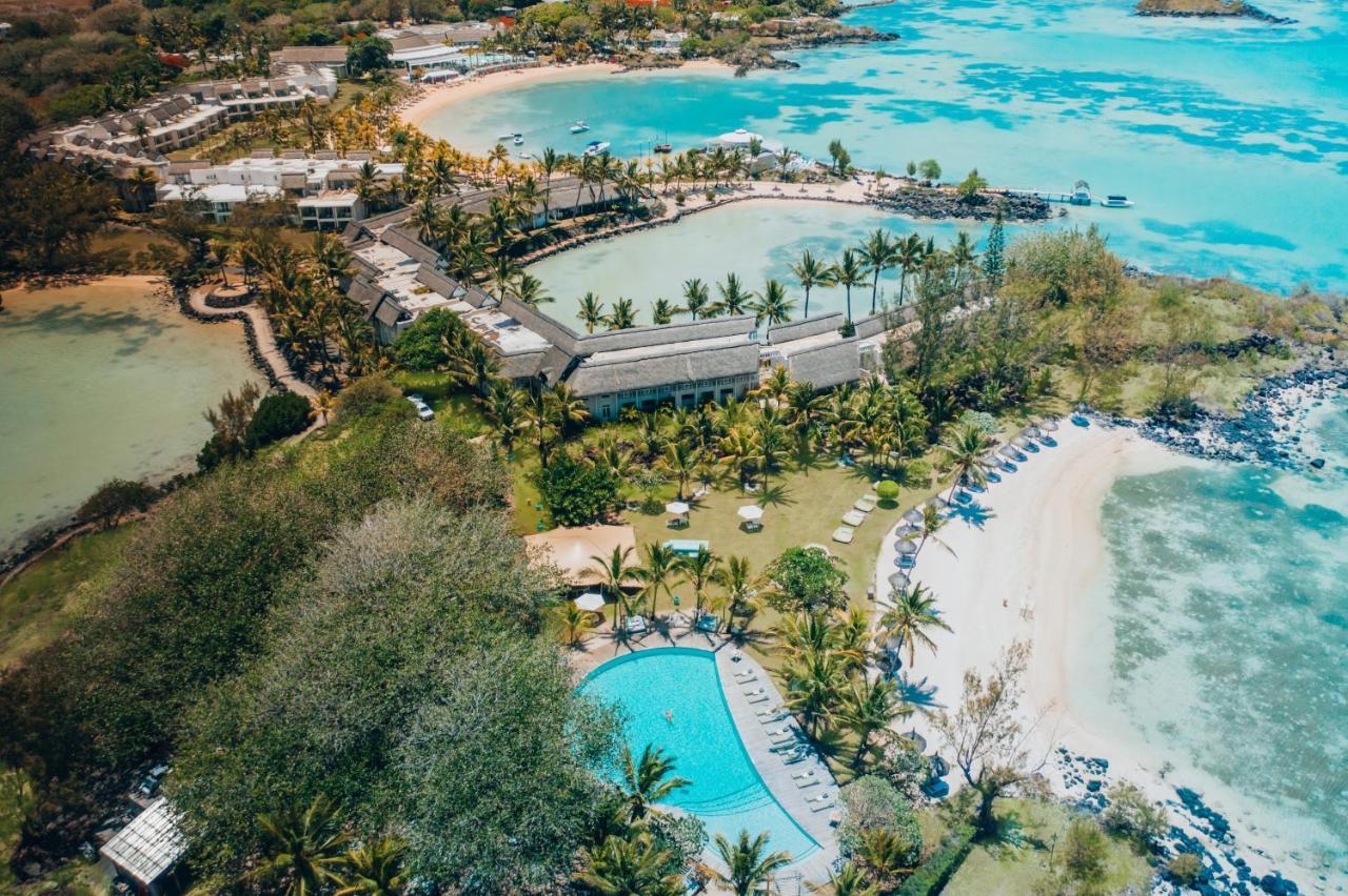 Lux* Grand Gaube Resort & Villas Esterno foto Aerial view of the resort